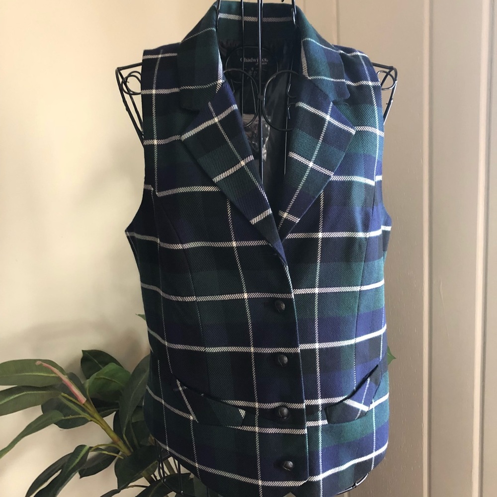 Chadwick’s Plaid Vest